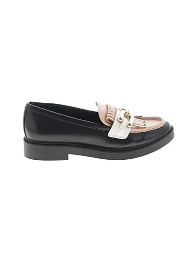 Pre-owned Marc Fisher Flats In Black