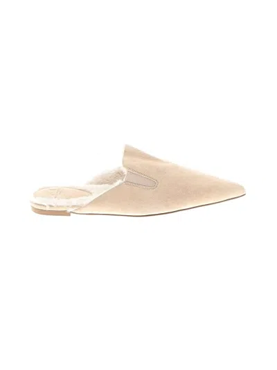 Pre-owned Marc Fisher Flats In White