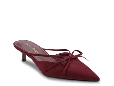 Marc Fisher Florin Pump In Burgundy
