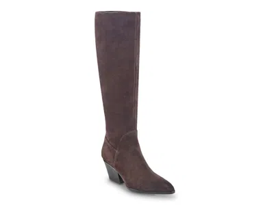Marc Fisher Gables Western Boot In Brown