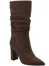 Marc Fisher Galley Womens Faux Suede Slouchy Mid-calf Boots In Multi
