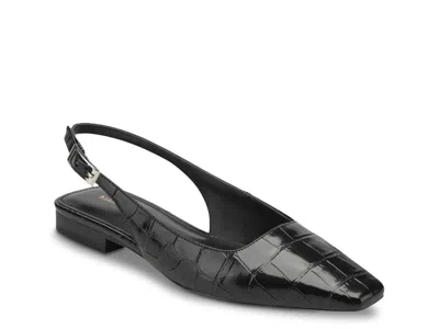 Marc Fisher Gelli Flat In Black