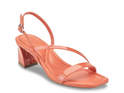 Marc Fisher Gizia Sandal In Orange