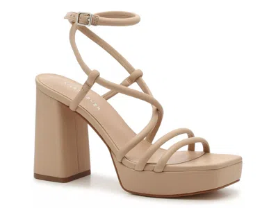 Marc Fisher Godea Sandal In Nude