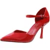 Marc Fisher Haben Womens Patent Pointed Toe Pumps