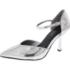 Marc Fisher Women's Haben Two-piece Tapered Heel Pumps In Silver