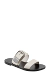 Marc Fisher Hallyn Slide Sandal In Ivory
