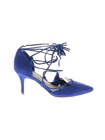 Pre-owned Marc Fisher Heels In Blue
