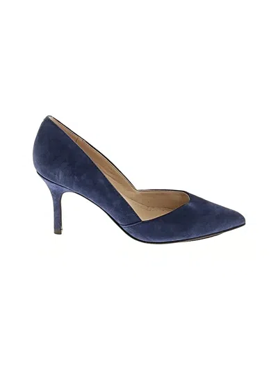 Pre-owned Marc Fisher Heels In Blue