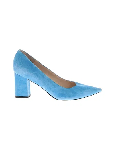 Pre-owned Marc Fisher Heels In Blue