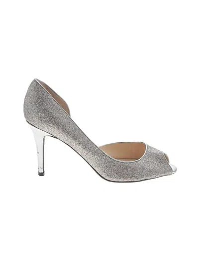Pre-owned Marc Fisher Heels In Silver