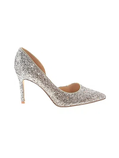 Pre-owned Marc Fisher Heels In Silver