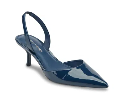 Marc Fisher Iced Pump In Blue