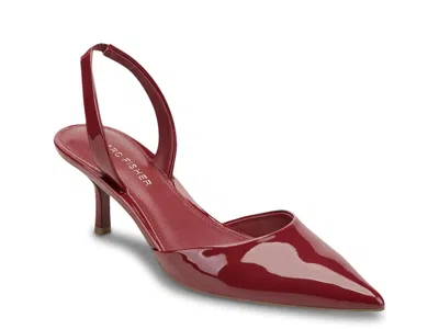 Marc Fisher Iced Pump In Red