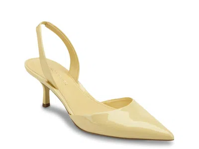 Marc Fisher Iced Pump In Yellow