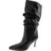Marc Fisher Women's Idaley Stiletto Heel Pointy Toe Dress Boots In Black