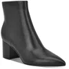 Marc Fisher Jarli Womens Zipper Block Heel Ankle Boots