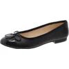 Marc Fisher Elda Cap Toe Leather Pump In Black