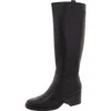 Marc Fisher Laile 2 Womens Faux Leather Harness Knee-high Boots In Black