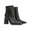 Marc Fisher Kulika Block Heel Booties In Black In Black