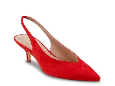 Marc Fisher Labela Pump In Red