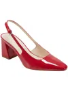 Marc Fisher Leanea Womens Leather Pumps In Red
