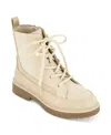 Marc Fisher Little And Big Girls Jade Emma Moto Ankle Boot In Tan