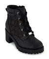 Marc Fisher Little And Big Girls Markiva Weave Ankle Boot In Black