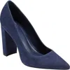 Marc Fisher Ltd Abilene Pointed Toe Pump In Dark Blue 400