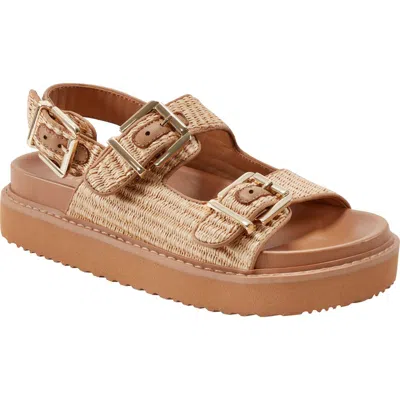 Marc Fisher Ltd Agenda Sandal In Medium Natural