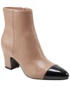 Marc Fisher Ltd Aleea Cap Toe Bootie In Neutral