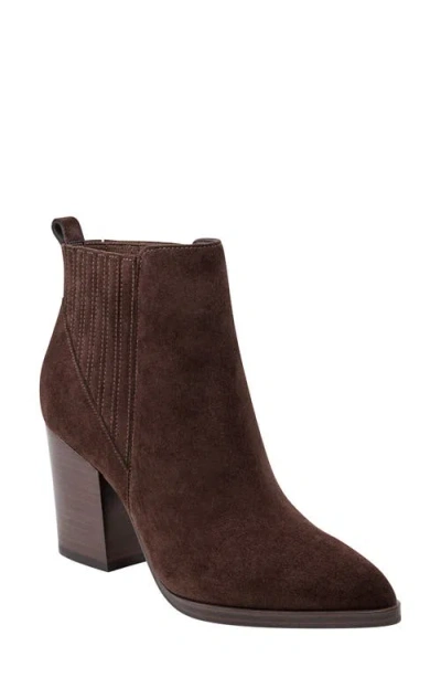 Marc Fisher Ltd Alva Bootie In Brown