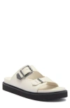 Marc Fisher Ltd Amirra Platform Slide Sandal In Ivory