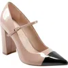 Marc Fisher Ltd Anellie Pointed Toe Pump In Light Natural