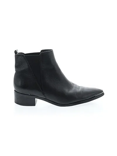 Pre-owned Marc Fisher Ltd Ankle Boots In Black