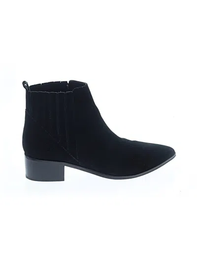 Pre-owned Marc Fisher Ltd Ankle Boots In Black