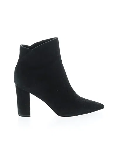 Pre-owned Marc Fisher Ltd Ankle Boots In Black
