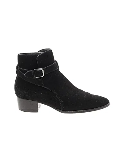 Pre-owned Marc Fisher Ltd Ankle Boots In Black