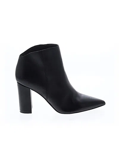 Pre-owned Marc Fisher Ltd Ankle Boots In Black
