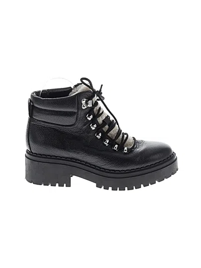 Pre-owned Marc Fisher Ltd Ankle Boots In Black