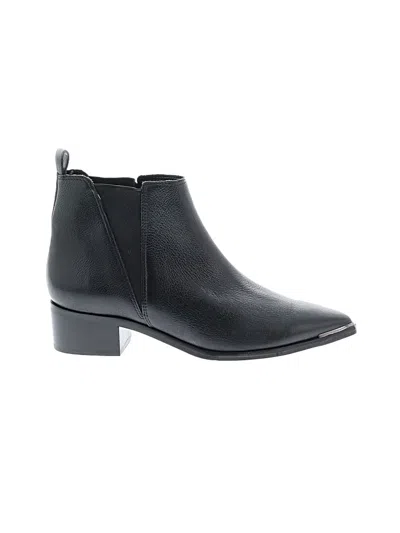 Pre-owned Marc Fisher Ltd Ankle Boots In Black