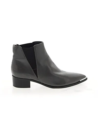 Pre-owned Marc Fisher Ltd Ankle Boots In Gray