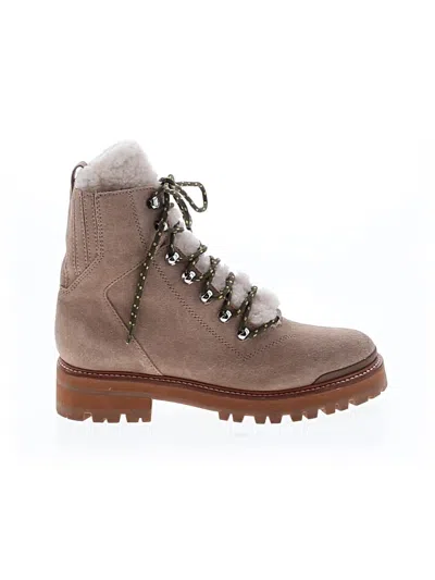 Pre-owned Marc Fisher Ltd Ankle Boots In Tan