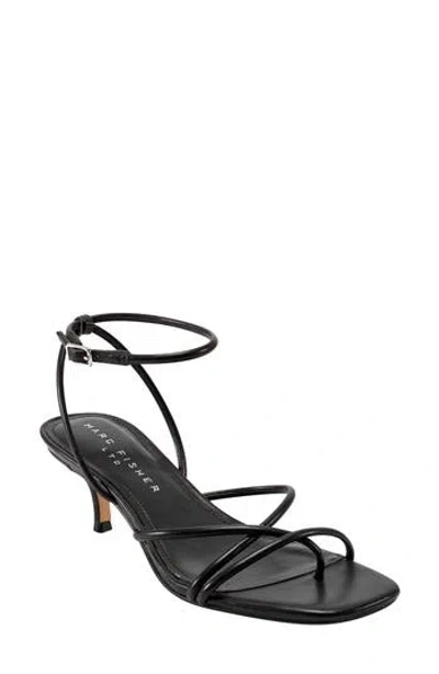 Marc Fisher Ltd Ballen Strappy Sandal In Black