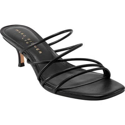 Marc Fisher Ltd Banna Strappy Sandal In Black