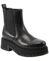Marc Fisher Ltd Bermida Leather Bootie In Black
