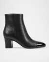 Marc Fisher Ltd Aleea Cap Toe Bootie In Black