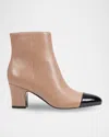 Marc Fisher Ltd Aleea Cap Toe Bootie In Neutral