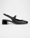 Marc Fisher Ltd Martie Slingback Mary Jane Pump In Black
