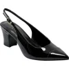 Marc Fisher Ltd Blakeley Slingback Pointed Toe Pump In Black